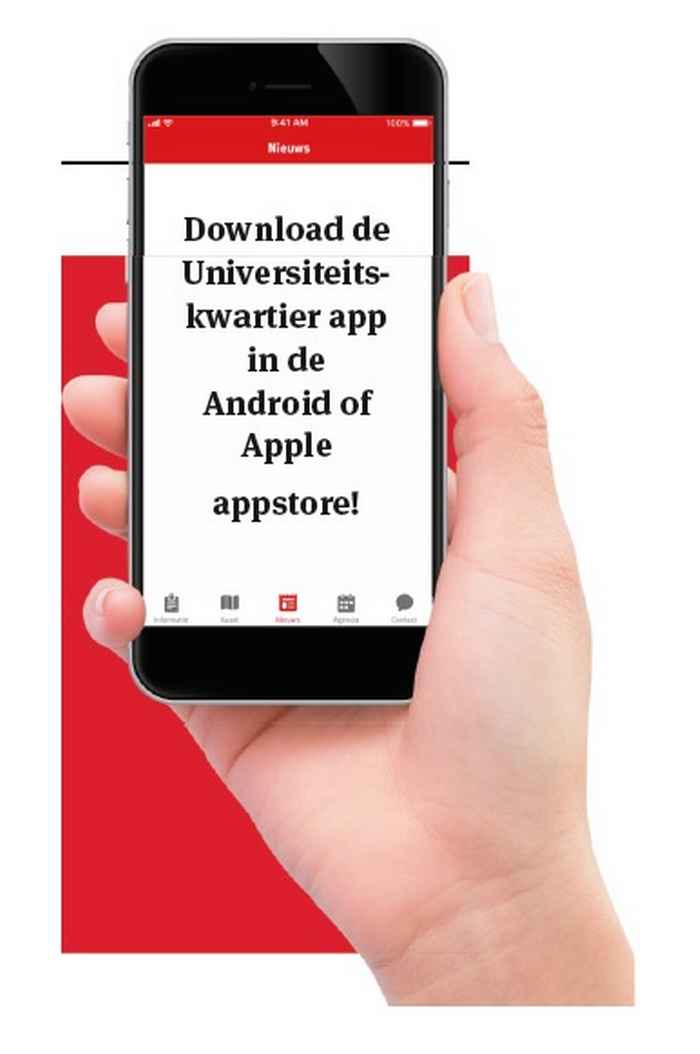 Download de Universiteitskwartier App