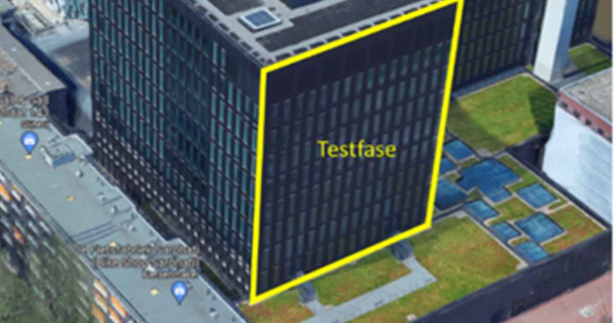 Start testfase herstel gevel BCD Roeterseilandcampus (REC) uitgesteld ...