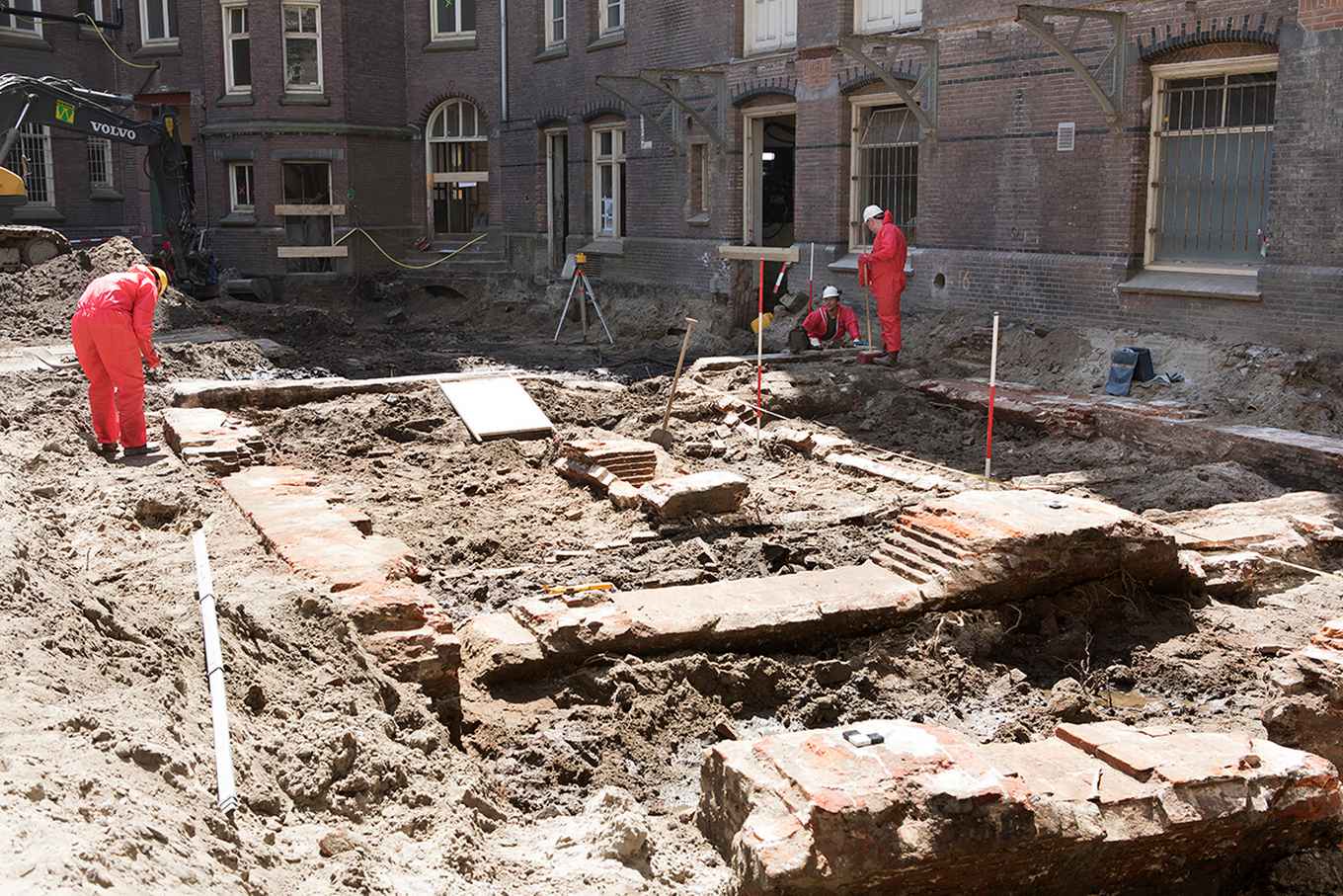 Archeologisch onderzoek opgravingen UB