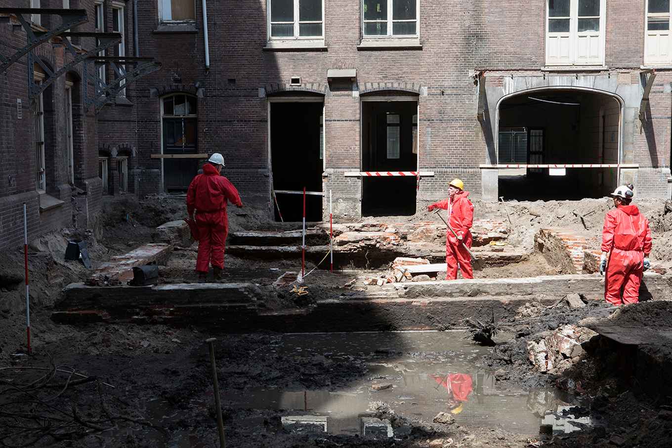 Archeologisch onderzoek opgravingen UB