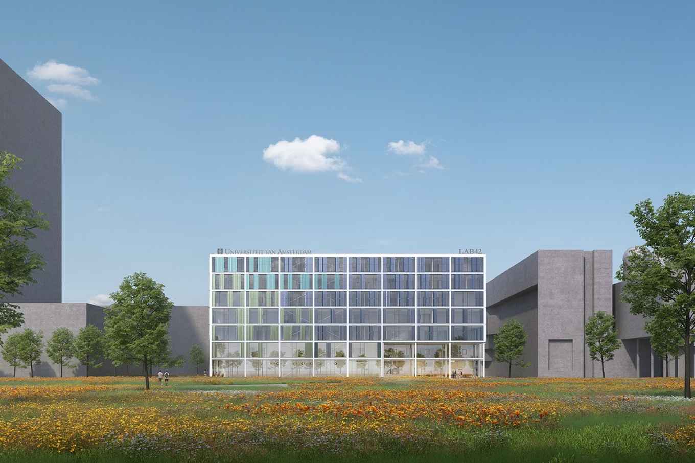 Artist impression LAB42 Amsterdam Science Park .02